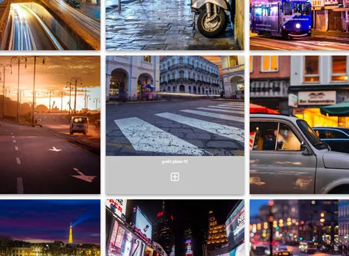 Grid PRO 4 gallery demo