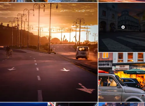 Mosaic PRO 4 gallery demo